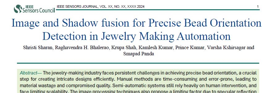 Image and Shadow Fusion for Precise Bead Orientation Detection in Jewelry Making Automation.